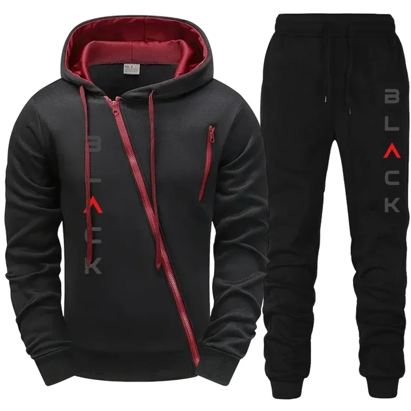 Men'S Fashion Zipper Hoodie - 2026 Горячая распродажа: Мужской спортивный костюм