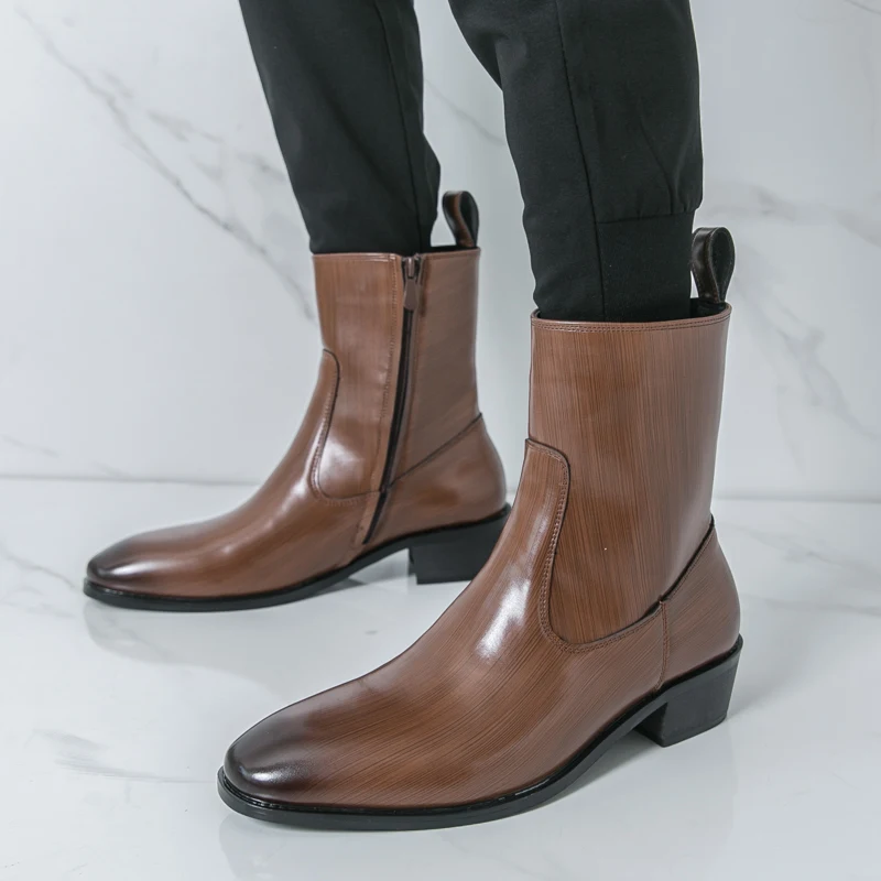 Men'S Fashion News - Классические удобные ботильоны Botas Модные мужские