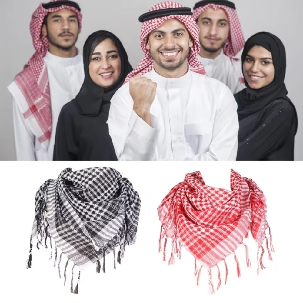 Men'S Fashion Head Scarf - Арабский шарф, большой арабский шемаг с