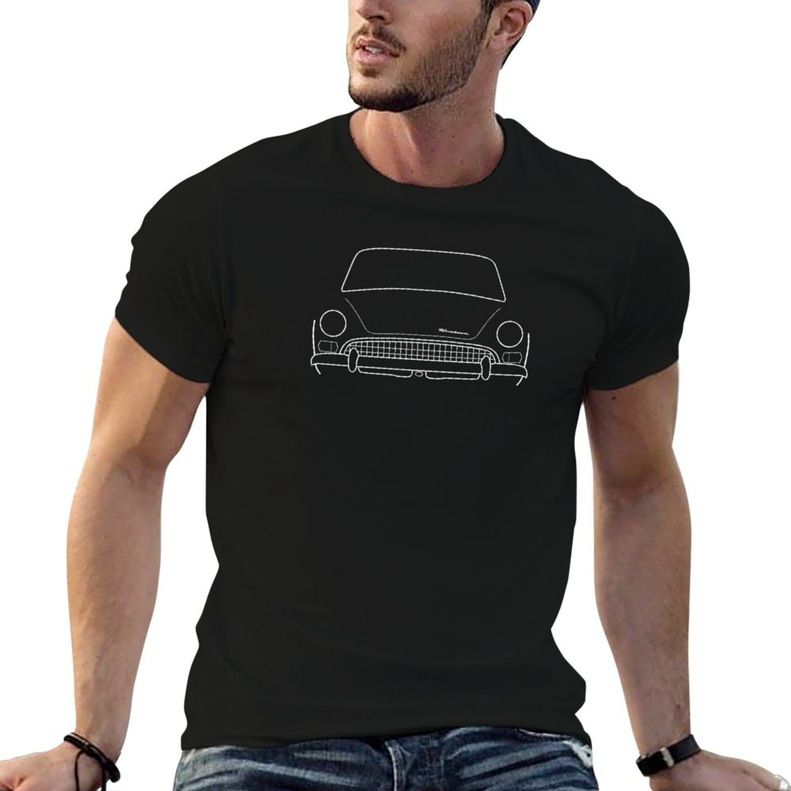 Men'S Fashion 1960S - Классическая футболка Sunbeam Tiger Mk II,