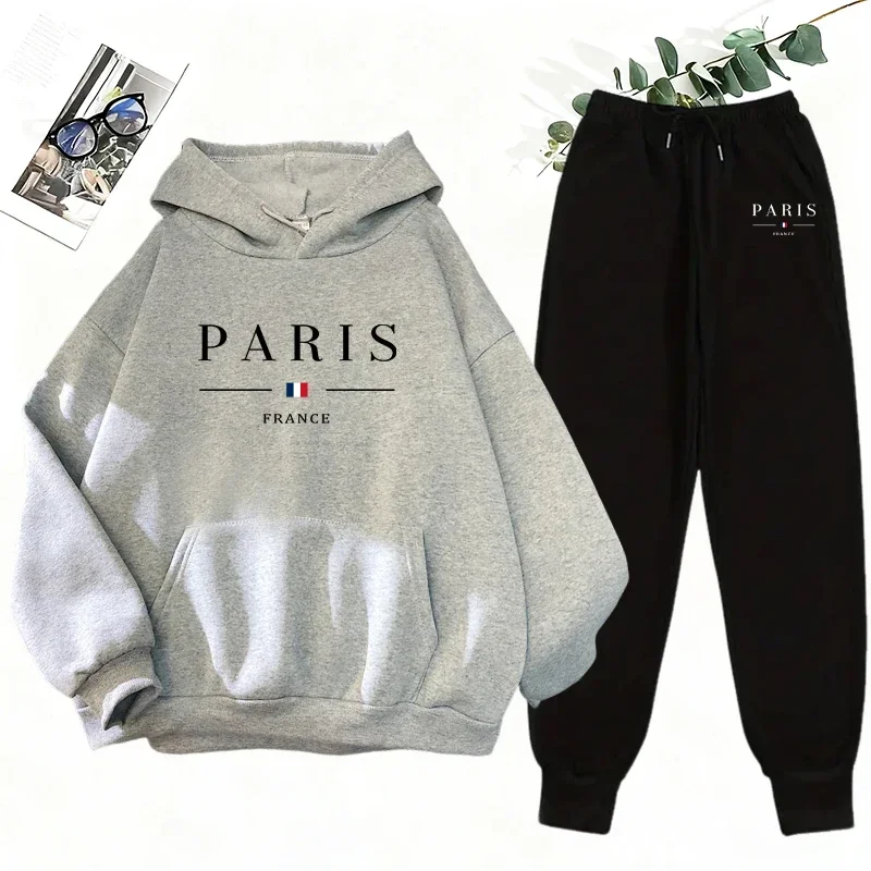 Men'S Fashion Hoodies - Женский спортивный костюм из двух предметов