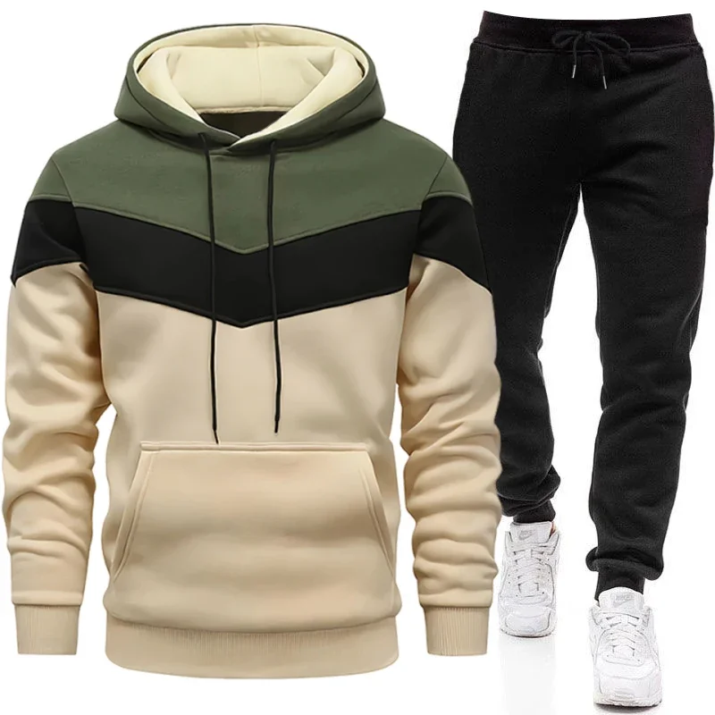 Men'S Fashion Hoodies - Мужской спортивный костюм: худи с капюшоном