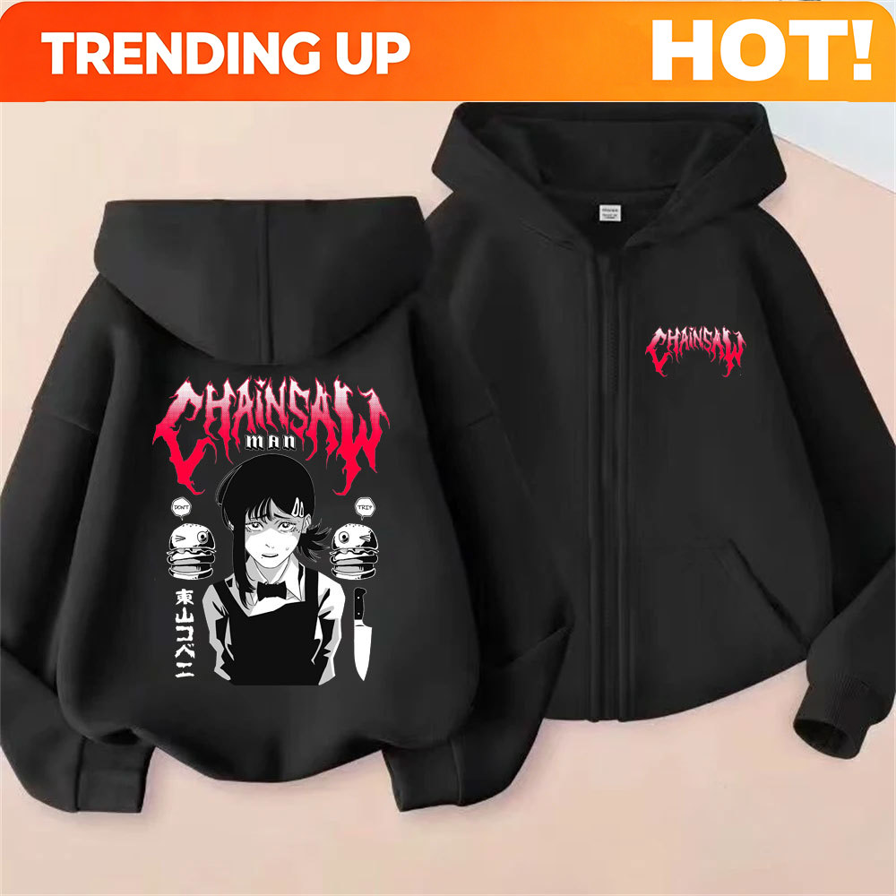 Men'S Fashion Zipper Hoodie - Худи на молнии с графическим принтом