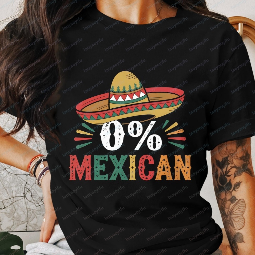 Mens Fashion Mexico - Футболка с надписью «0% 0 Percent
