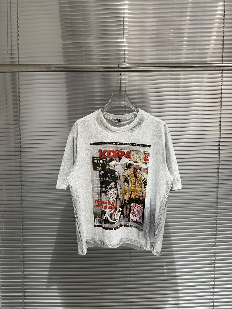Mens Fashion Magazines - Футболка оверсайз с винтажным принтом и