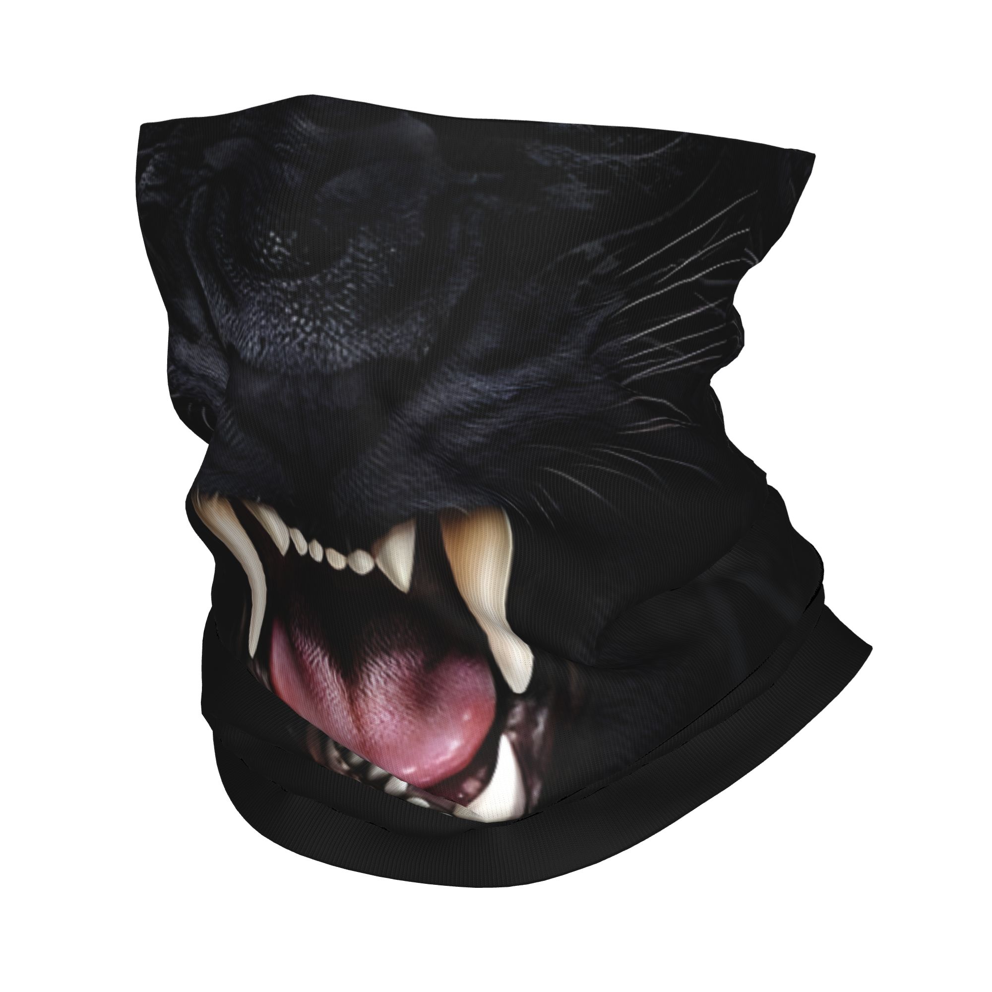 Men'S Fashion Head Scarf - Пользовательские Черная Пантера Голова Животного Рок