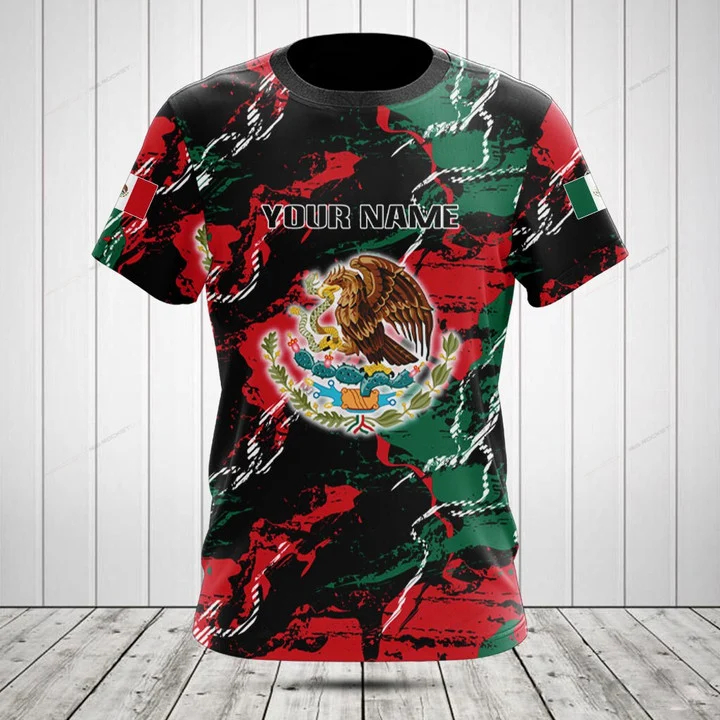 Mens Fashion Mexico - Летние повседневные футболки с графическим изображением