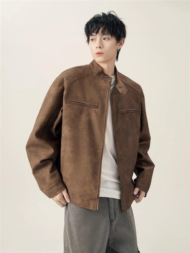 Мужская американская ретро-кур – обзор и цена Mens Fashion Bomber Jacket