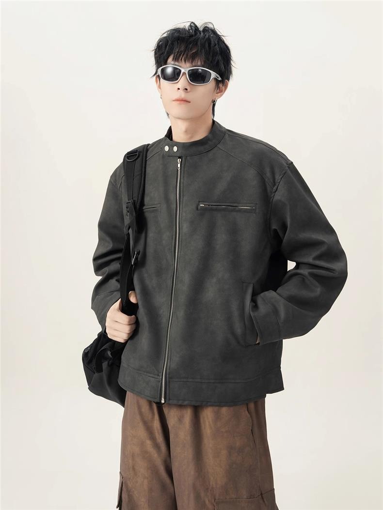 Мужская американская ретро-кур – обзор и цена Mens Fashion Bomber Jacket