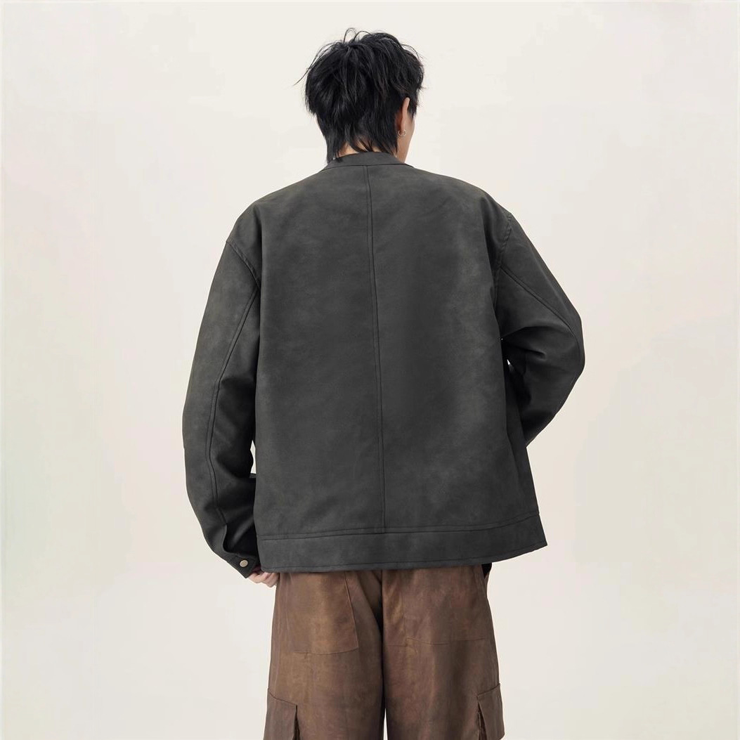 Мужская американская ретро-кур – обзор и цена Mens Fashion Bomber Jacket