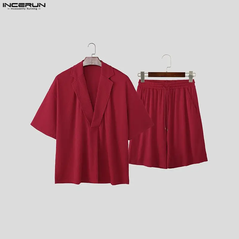 Мужской комплект INCERUN: одно – обзор и цена Men'S Fashion Color