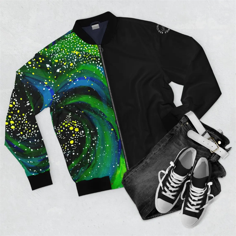 Harajuku Y2K пальто для гольфа – обзор и цена Mens Fashion Bomber Jacket