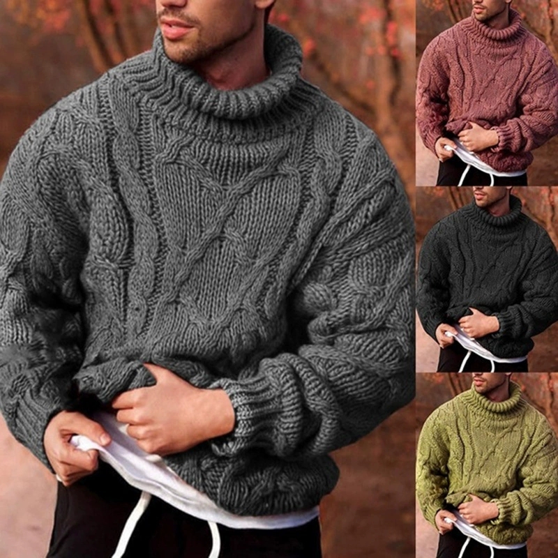 Осенне-зимний европейский и ам – обзор и цена Knitted Cardigan Men
