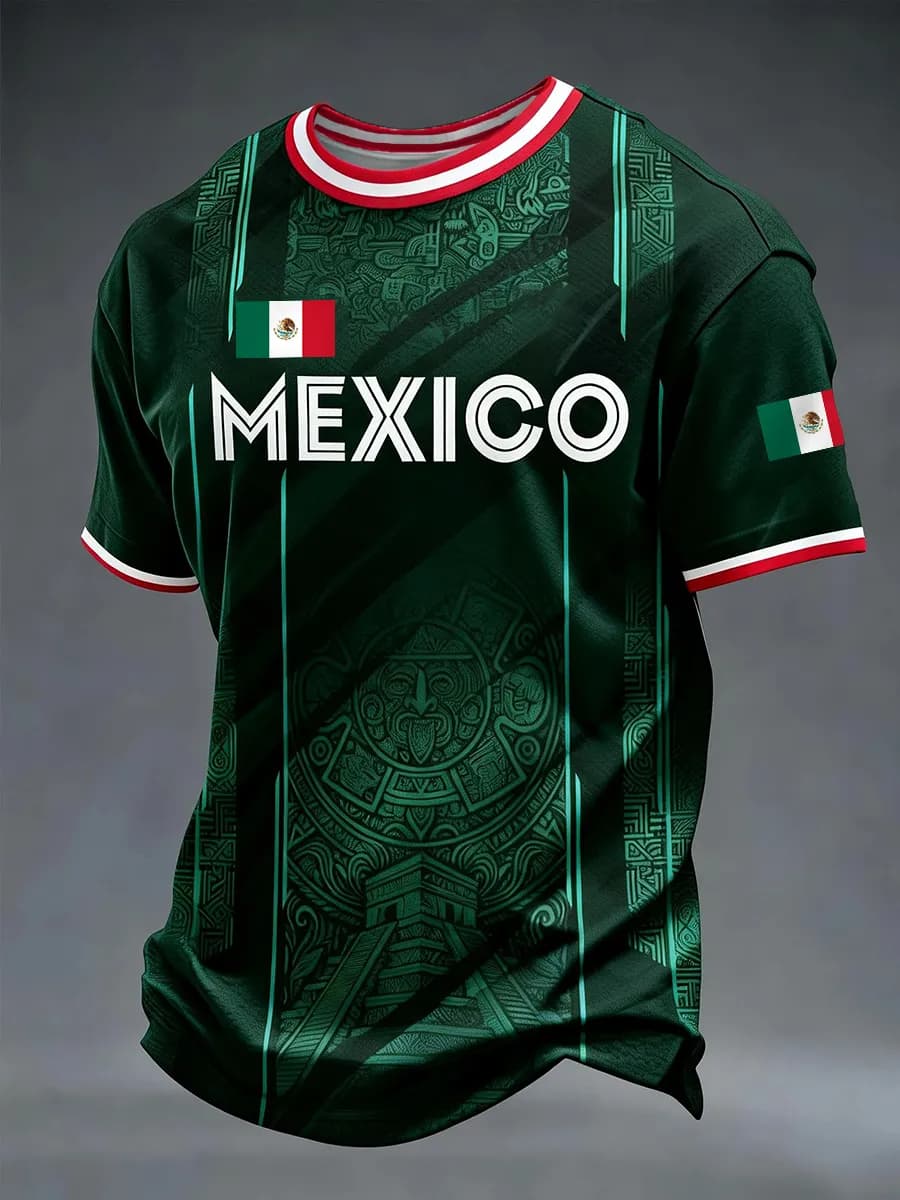 Футболка мужская 2026 Мексика  – обзор и цена Mens Fashion Mexico