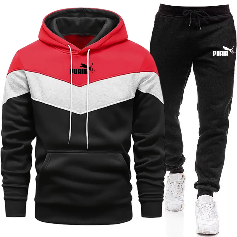 Мужской комплект/худи/брюки 20 – обзор и цена Men'S Fashion Hoodies