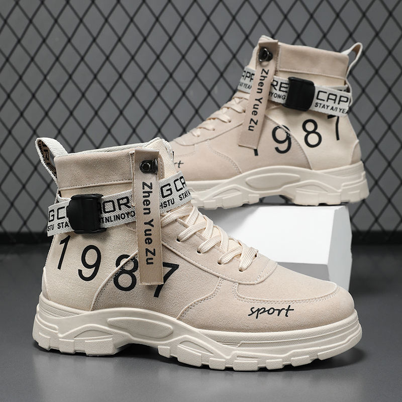 Мужские однотонные высокие мод – обзор и цена Men'S Fashion Color