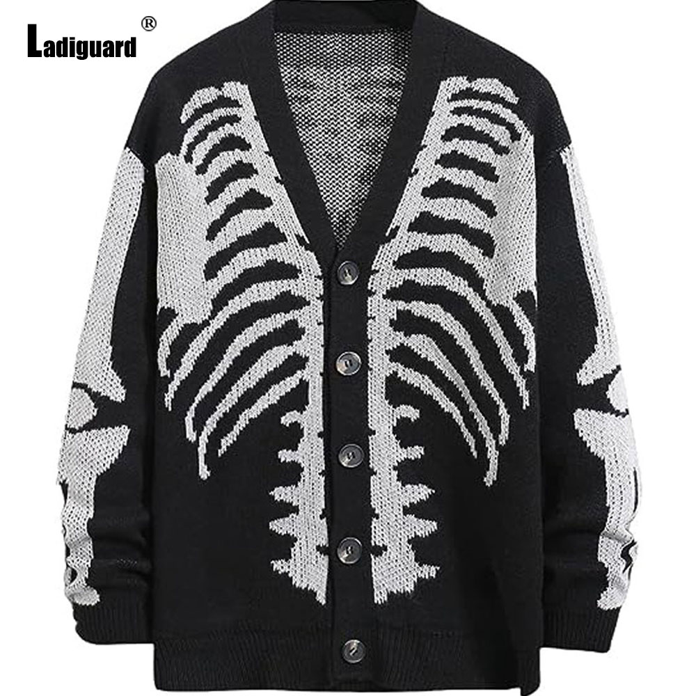Мужской винтажный трикотажный  – обзор и цена Men'S Fashion V Neck Sweater
