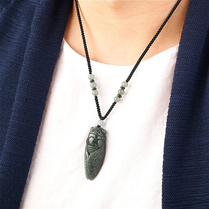 Подвеска Цикада из натуральног – обзор и цена Men'S Fashion Necklaces