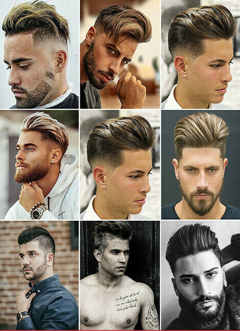 Постер для парикмахерской: мод – обзор и цена Men Fashion Hair Style