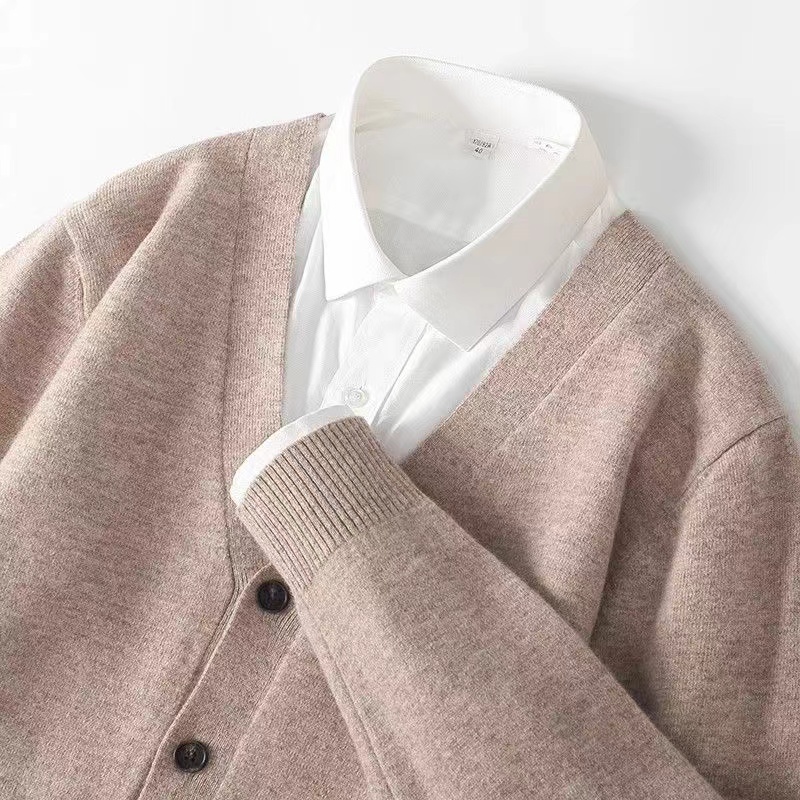 Новинка Осень/Зима 2024, мужск – обзор и цена Men'S Fashion V Neck Sweater