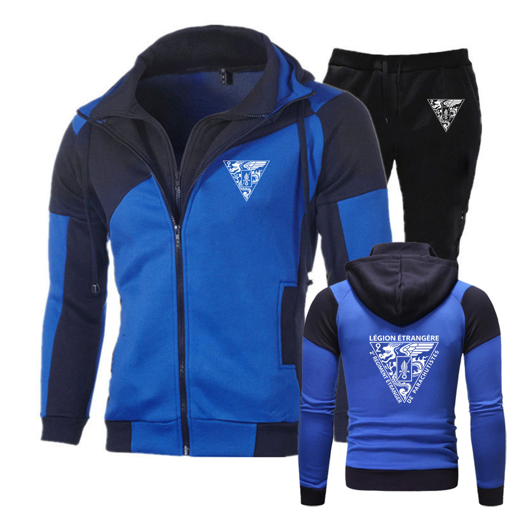 Мужской модный костюм с принто – обзор и цена Men'S Fashion Zipper Hoodie