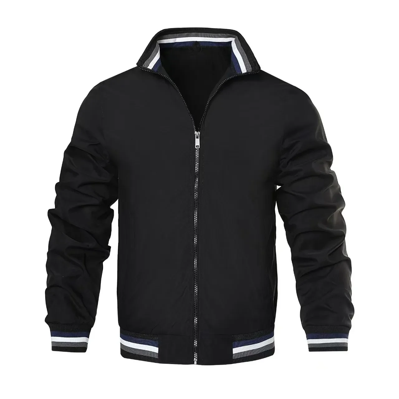 2024, весенне-осенняя куртка-б – обзор и цена Mens Fashion Bomber Jacket