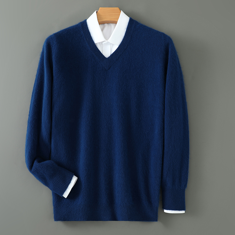Новинка Осень-зима 2024 Одното – обзор и цена Men'S Fashion V Neck Sweater