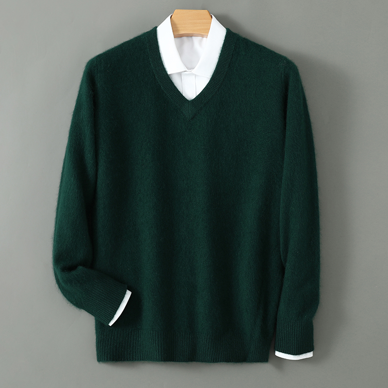 Новинка Осень-зима 2024 Одното – обзор и цена Men'S Fashion V Neck Sweater