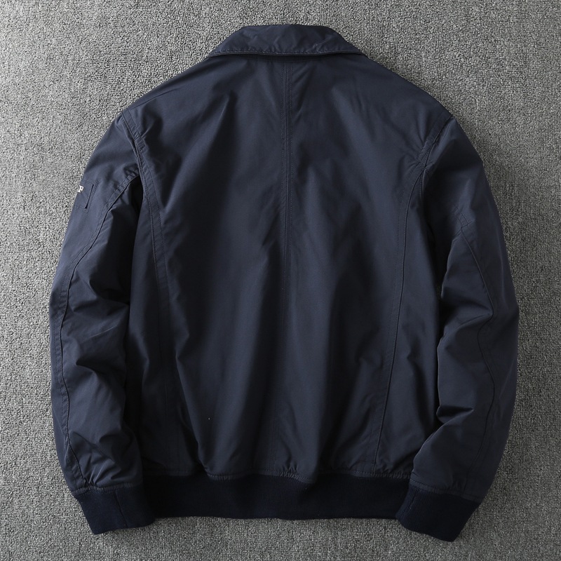 Весенняя Повседневная однотонн – обзор и цена Mens Fashion Bomber Jacket