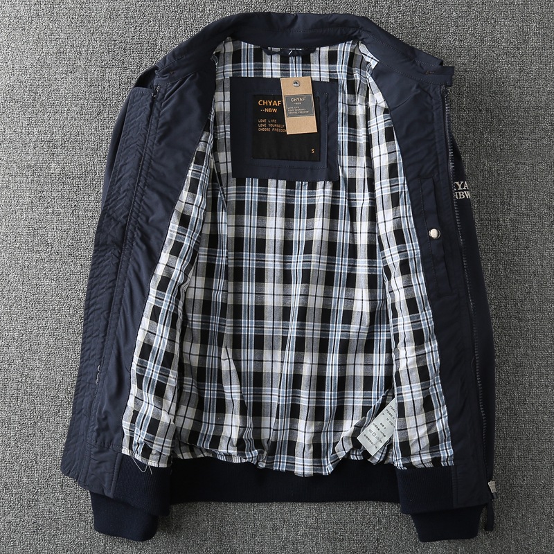 Весенняя Повседневная однотонн – обзор и цена Mens Fashion Bomber Jacket