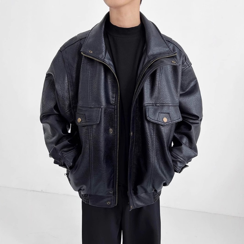 Американская винтажная куртка  – обзор и цена Mens Fashion Bomber Jacket