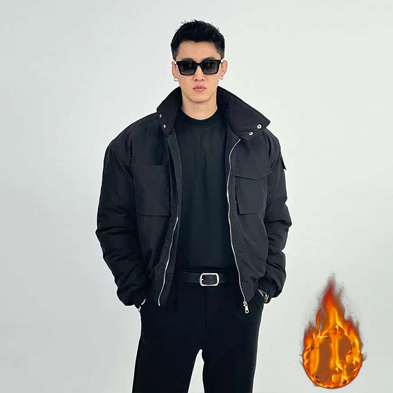 Осень-зима 202, мужская куртка – обзор и цена Mens Fashion Bomber Jacket
