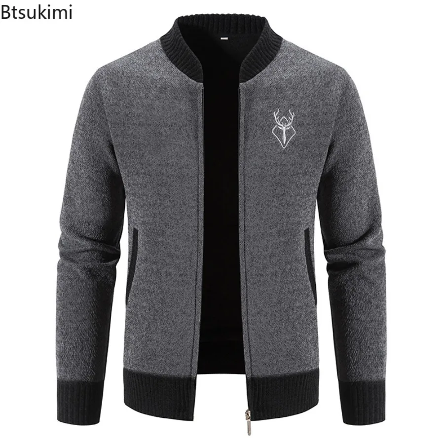 Мужские осенне-зимние вязаные  – обзор и цена Men'S Fashion V Neck Sweater