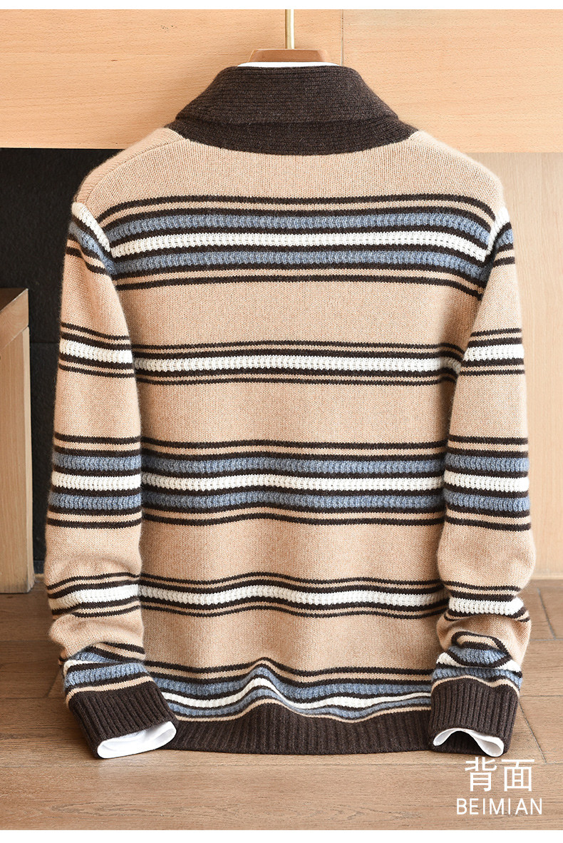 Мужской кардиган из 100% чисто – обзор и цена Men'S Fashion V Neck Sweater