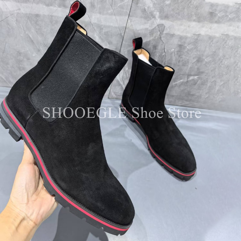 Черные замшевые мужские ботинк – обзор и цена Mens Fashion Autumn 2025