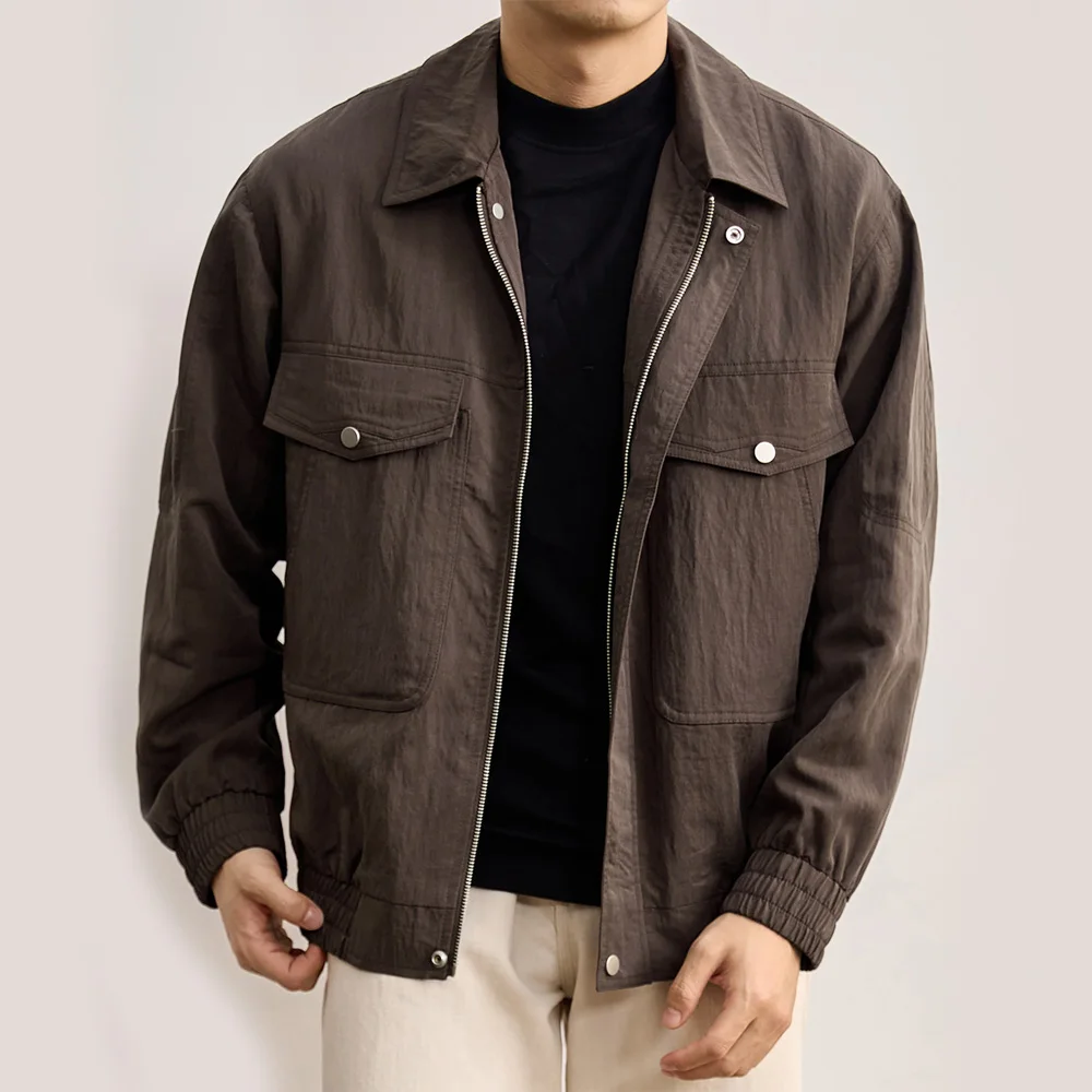 Весенне-осенняя куртка-карго д – обзор и цена Mens Fashion Bomber Jacket