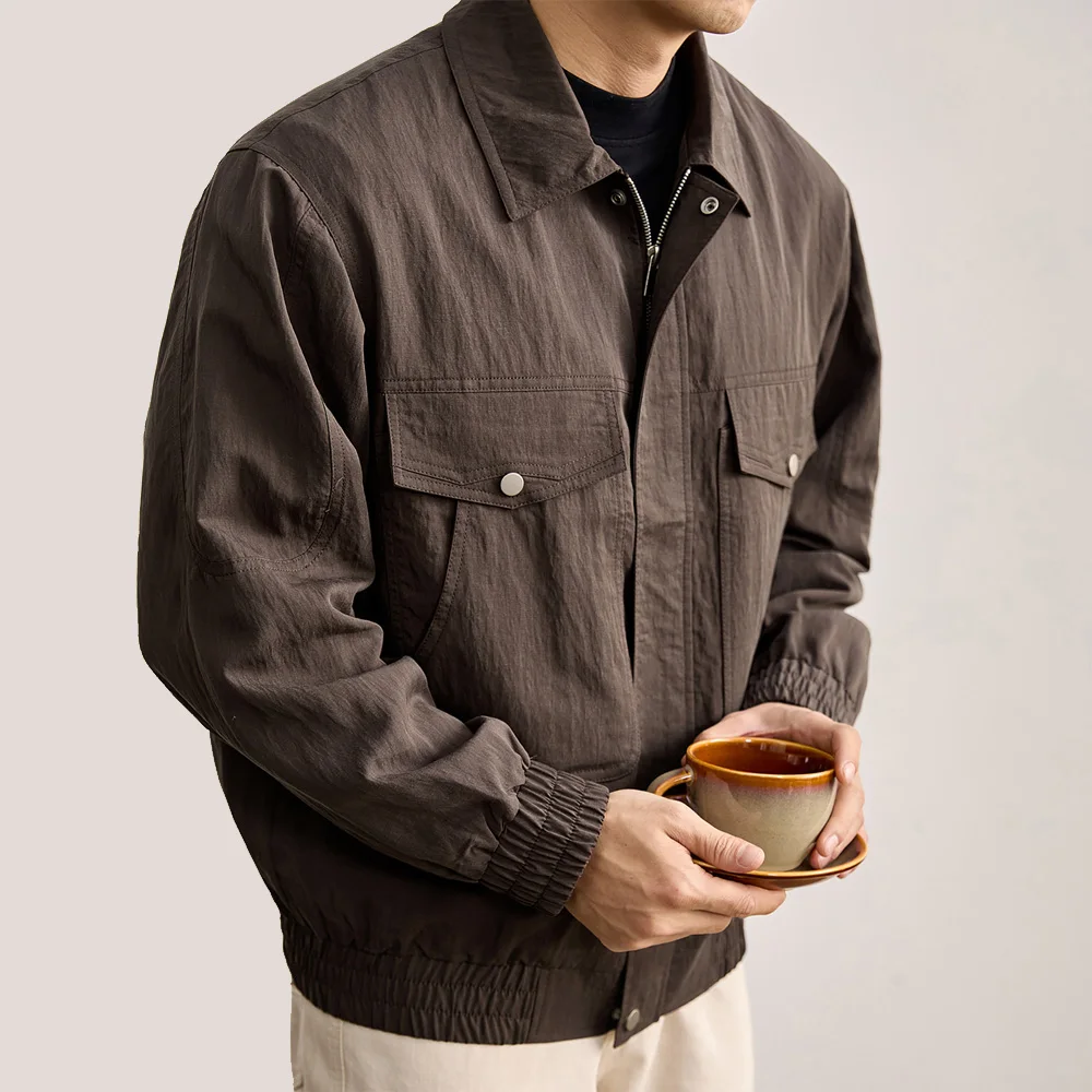 Весенне-осенняя куртка-карго д – обзор и цена Mens Fashion Bomber Jacket